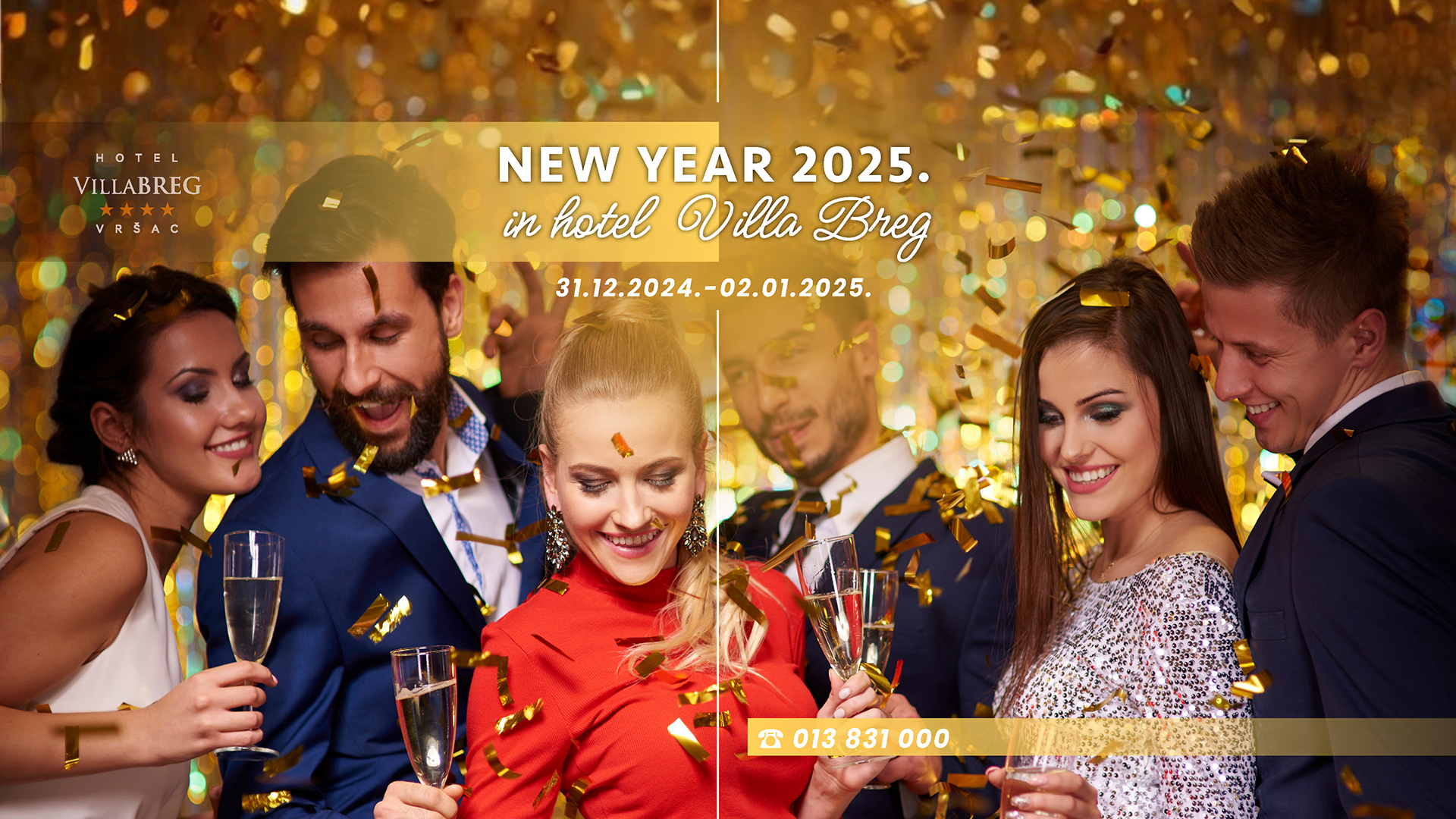 New Year in Hotel Villa Breg